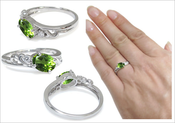 オーバル,上品,指輪