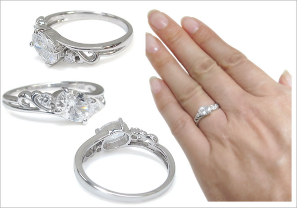 オーバル,上品,指輪