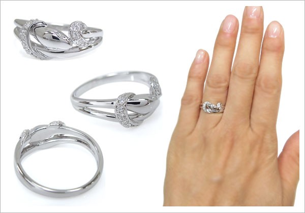 HOT最新作 プラチナ・指輪・蛇・ダイヤモンド・リングの通販はau マーケット - PLEJOUR-プレジュール-｜商品ロットナンバー：263992606 PAY 100%新品お得