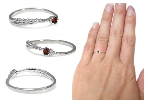ガーネット リング