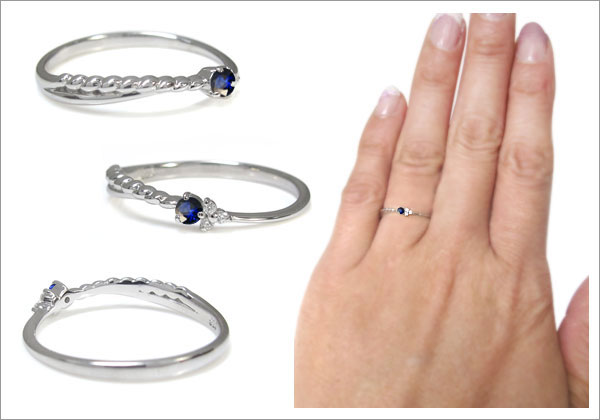 サファイア リング