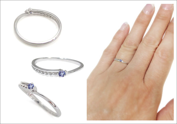 華奢,指輪,天然石