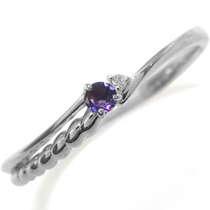 華奢,指輪,天然石