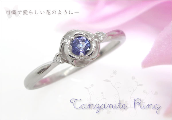 薔薇 モチーフ 指輪