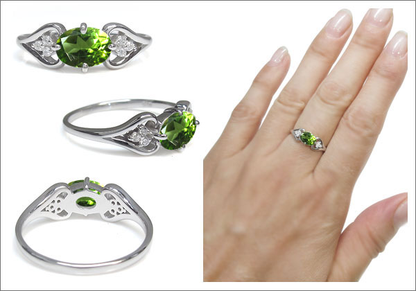 オーバル,上品,指輪