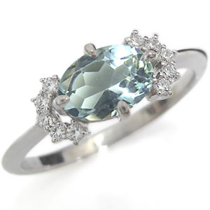 ダイヤ指輪 リボン