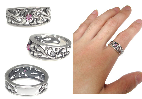 メンズ 唐草 指輪