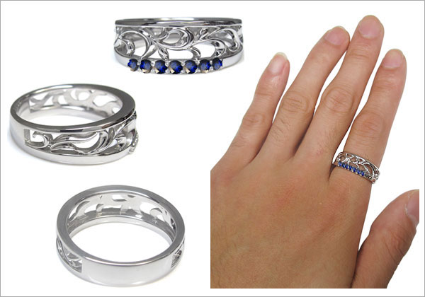 メンズ 唐草 指輪