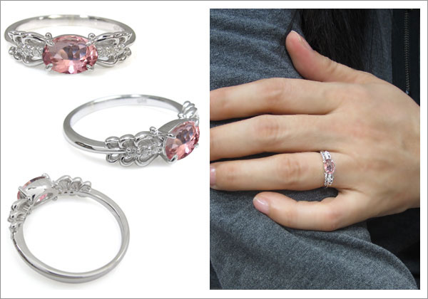 オーバル,上品,指輪