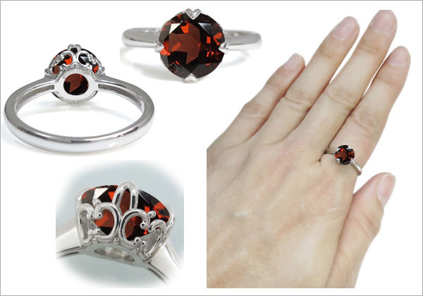 大粒,上品,指輪