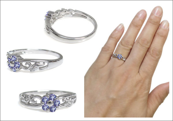 花 フラワー リング