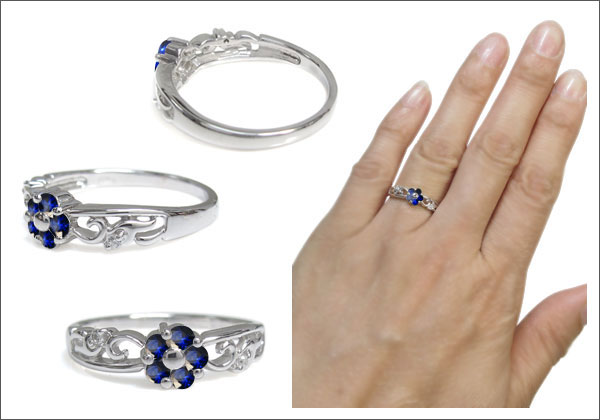 花 フラワー リング