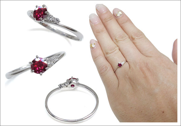 誕生石　リング