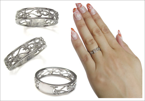 花 フラワー リング