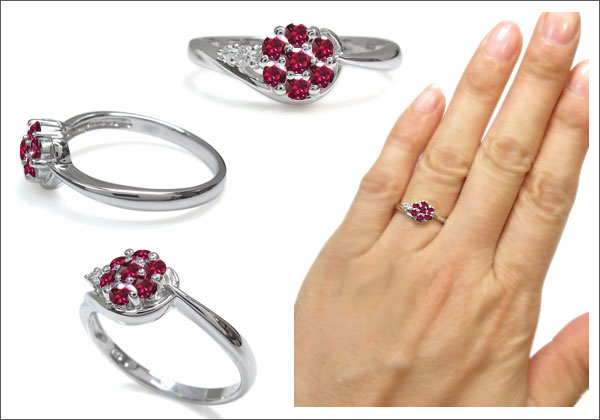 花 フラワー リング