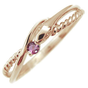 ピンクトルマリン 指輪