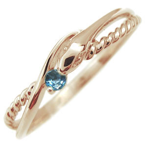 ブルートパーズ 指輪