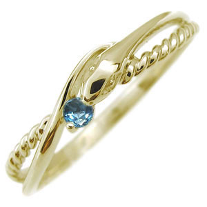 ブルートパーズ指輪