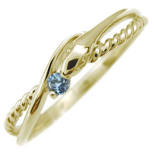 アクアマリンサンタマリア指輪