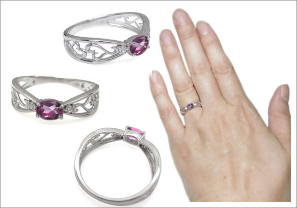 オーバル,上品,指輪