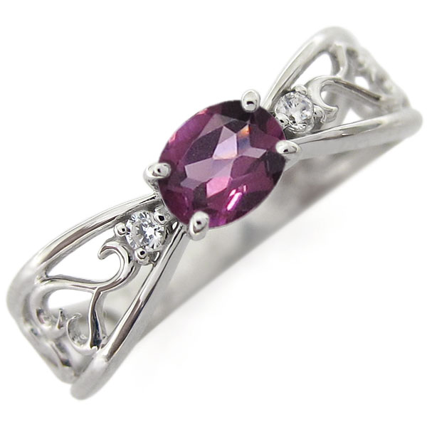 ダイヤ指輪 リボン