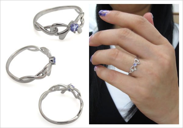 タンザナイトリング