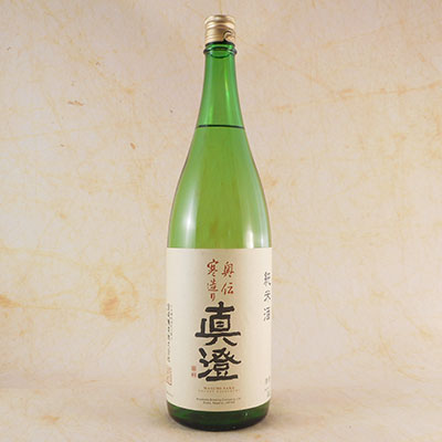 眞澄　純米　奥伝寒造り　1.8L