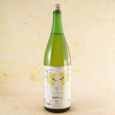 麻原酒造　奥武蔵　梅酒ワイン　白