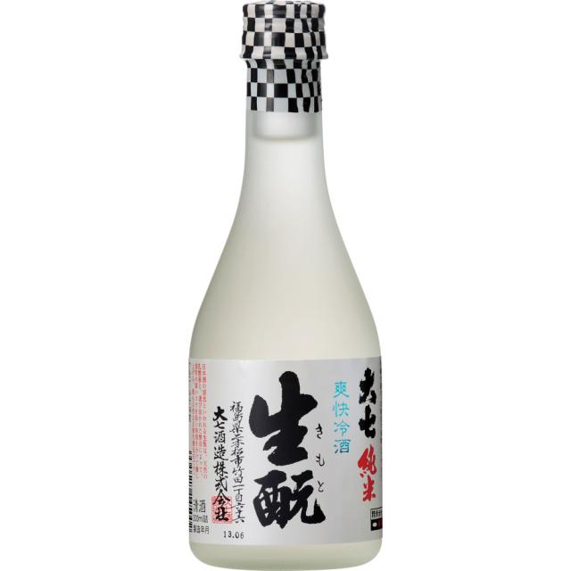 大七　純米生もと　爽快冷酒　300ml　12本