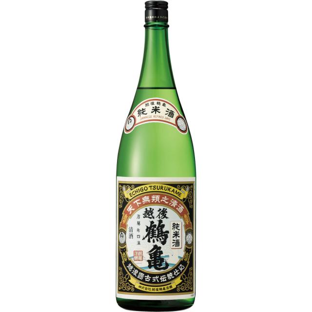 越後鶴亀　純米酒