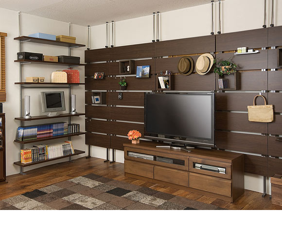 6段タイプと他の突っ張りシリーズの組み合わせ