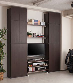 設置例　リビングの中心に