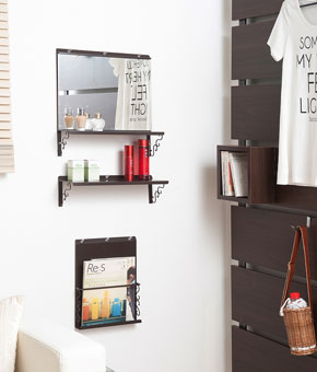 設置イメージ ダークブラウン