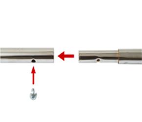 つっぱり式目隠しカーテン ジョイントパイプで最大幅360cm