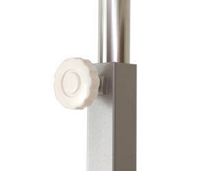 つっぱり式ミラー付きパーテーション 高さ調整202〜260cm