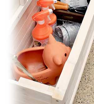 座るスペースがまるごと収納スペースに