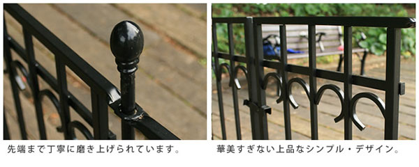 上品なシンプルデザイン