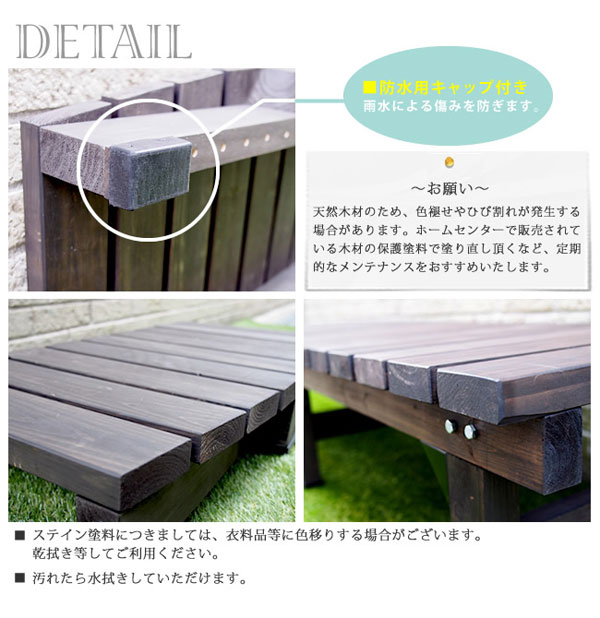 脚底に防水用キャップ付き