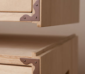 凹凸でしっかり固定