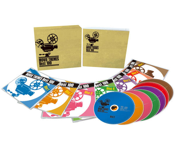 映画音楽ベスト100 CD7枚組 DYCP-1462 イージーリスニング ワールド 通販限定