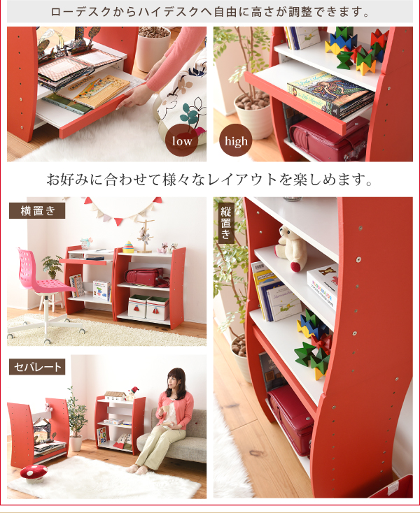 ローデスクからハイデスクまで