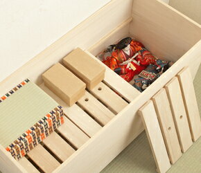 桐衣装箱　2段（キャスター付き） 雛人形の長期保管に最適