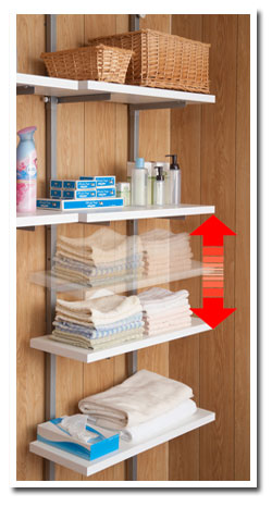 棚板無段階調整