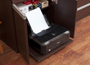 スライド式棚板