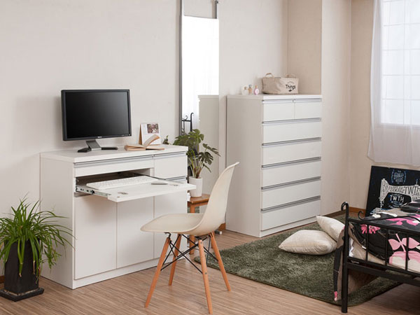 ホワイト・パソコン使用時