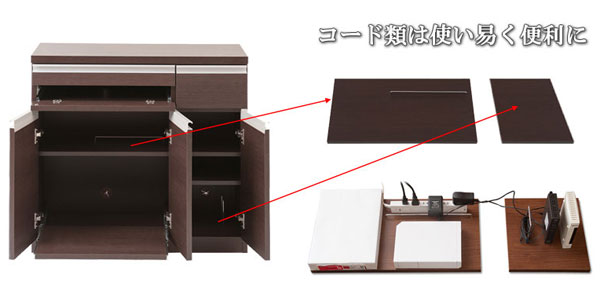 コード類は使いやすく便利に