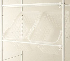 脱衣カゴ2個付き