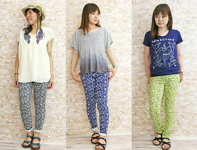 JOHNBULL(ジョンブル) パターンスリムパンツ(ap220)