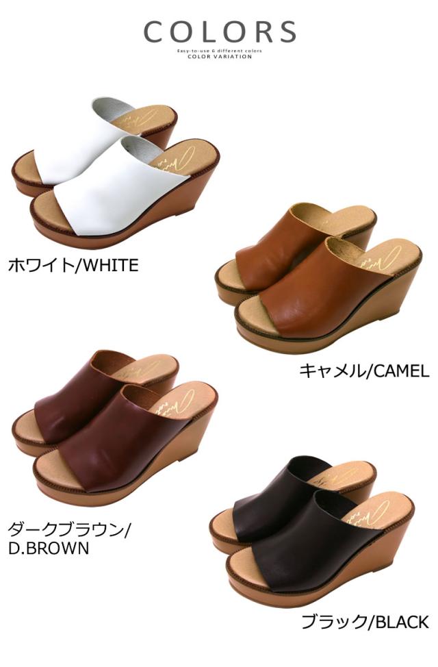 mio notis ミオノティス シングルバンプ ウェッジヒール サンダル (655M) 送料無料 サボ風サンダル ウエッジソール ウッド調 mio notis ミオノティス パンプス 店舗 取扱店 レディース靴 フォーマル パーティー オススメシューズ多数☆