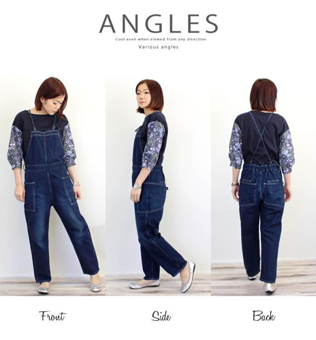 DEEP BLUE ディープブルー ユーズド ガーデニングサロペットジーンズ デニムパンツ